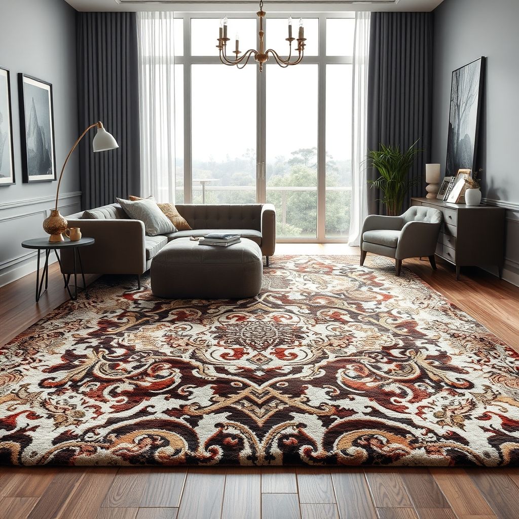 Un tapis haut de gamme, fabriqué avec des matériaux nobles et une finition exceptionnelle. Son design sophistiqué et son confort supérieur en font une pièce maîtresse pour tout intérieur raffiné.